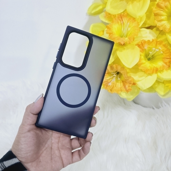 Samsung Galaxy S24 Ultra Case dark blue new - Picture 1 of 4